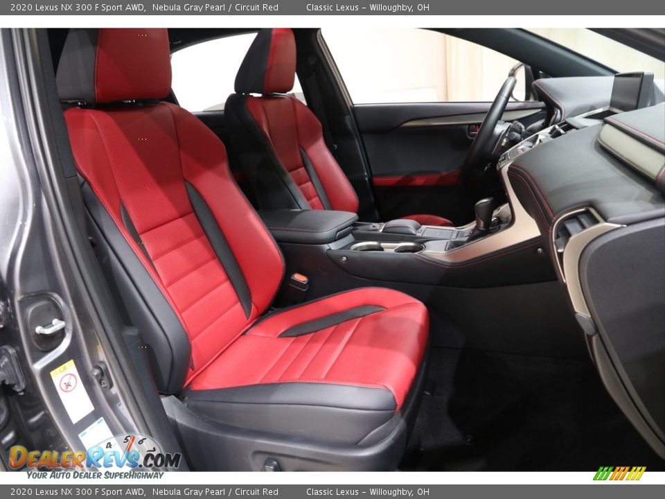 Front Seat of 2020 Lexus NX 300 F Sport AWD Photo #14