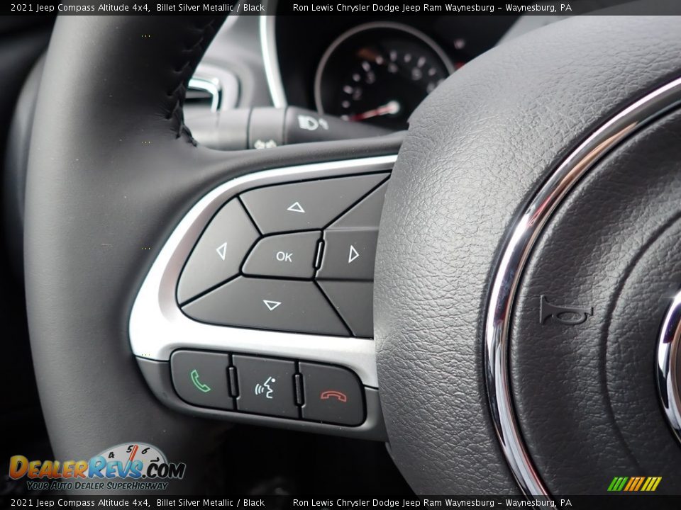 2021 Jeep Compass Altitude 4x4 Steering Wheel Photo #17