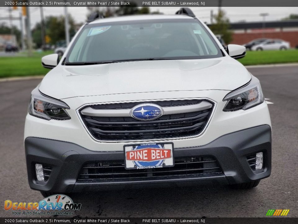 2020 Subaru Outback 2.5i Premium Crystal White Pearl / Slate Black Photo #3