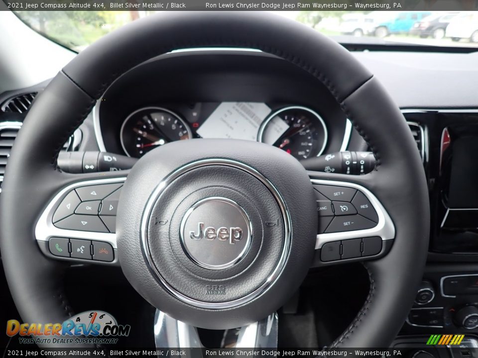 2021 Jeep Compass Altitude 4x4 Steering Wheel Photo #19