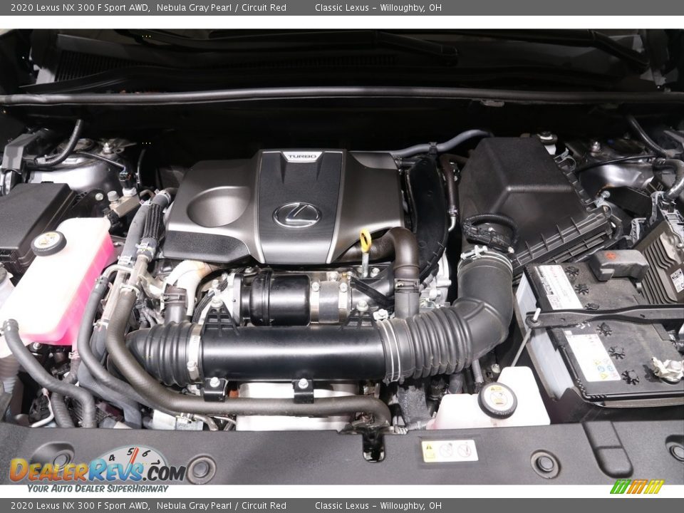 2020 Lexus NX 300 F Sport AWD 2.0 Liter Turbocharged DOHC 16-Valve VVT-i 4 Cylinder Engine Photo #18