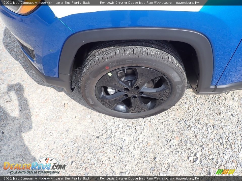2021 Jeep Compass Altitude 4x4 Laser Blue Pearl / Black Photo #2