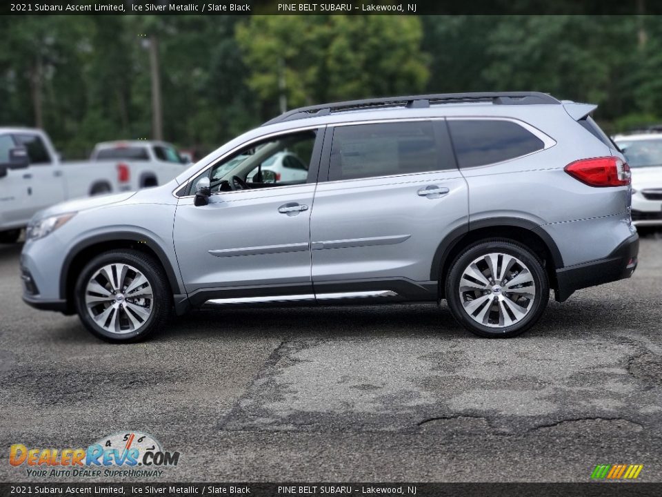 Ice Silver Metallic 2021 Subaru Ascent Limited Photo #4