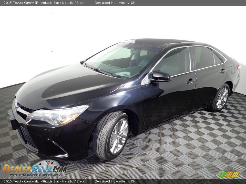 2015 Toyota Camry SE Attitude Black Metallic / Black Photo #7