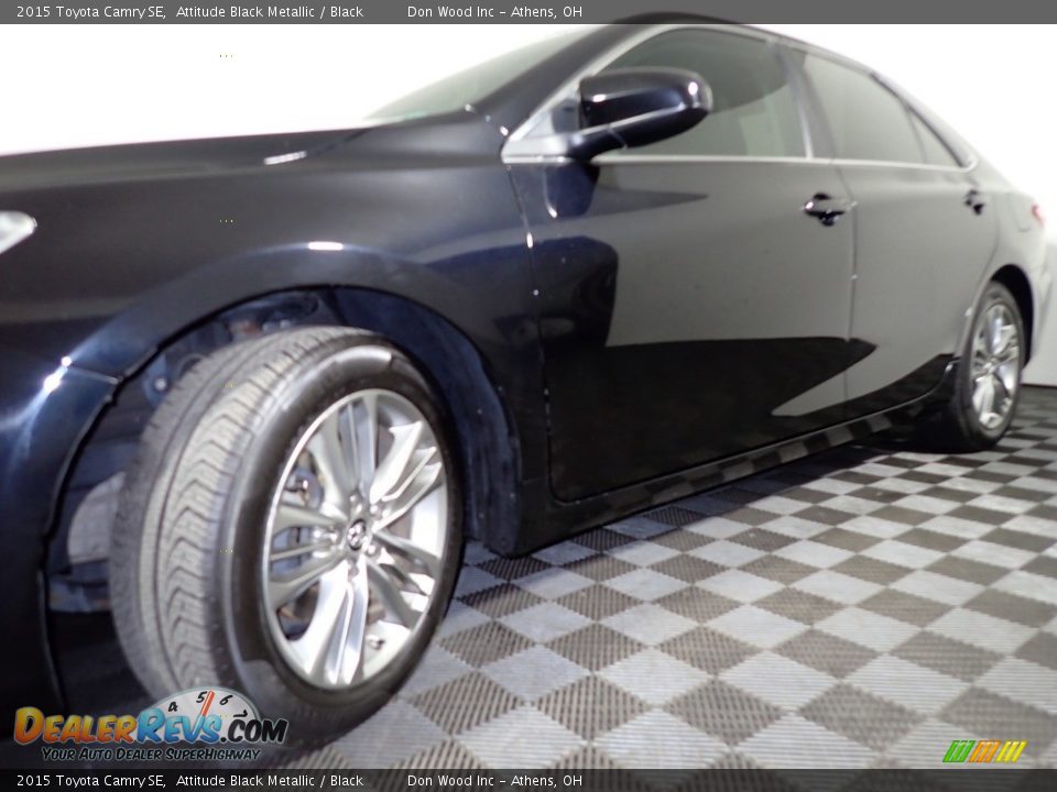 2015 Toyota Camry SE Attitude Black Metallic / Black Photo #8