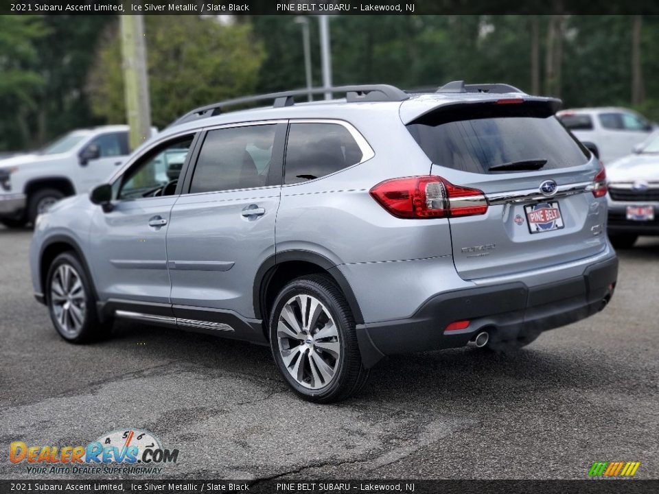 2021 Subaru Ascent Limited Ice Silver Metallic / Slate Black Photo #6