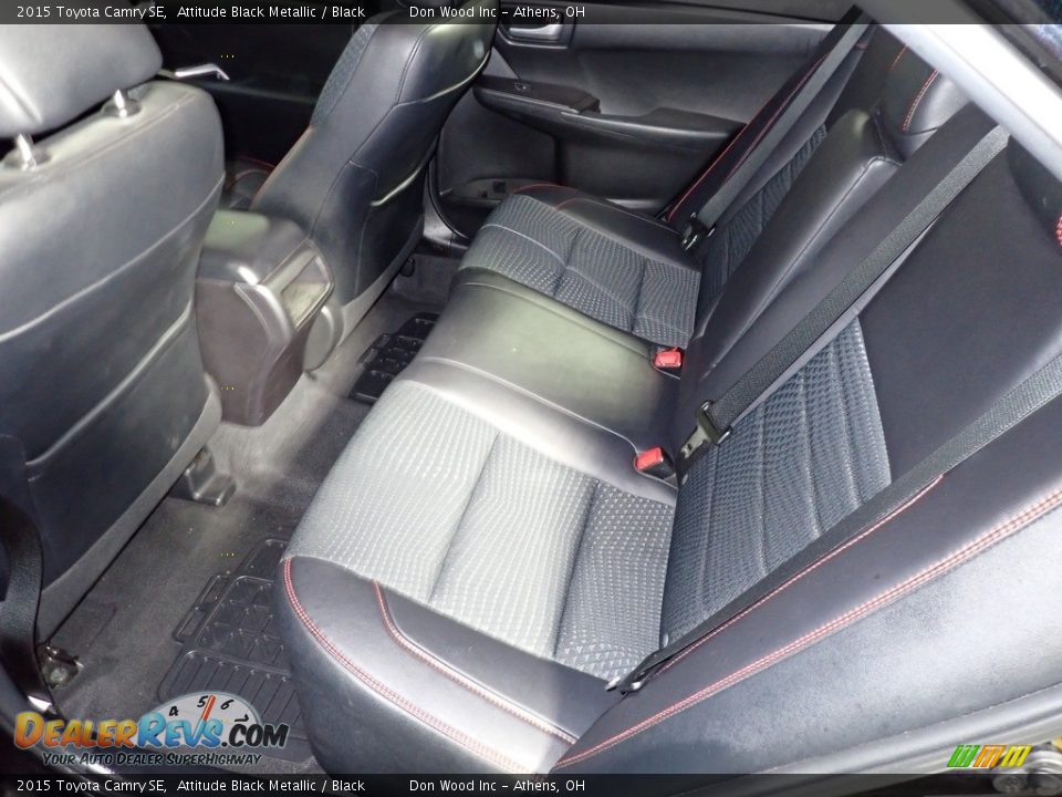 2015 Toyota Camry SE Attitude Black Metallic / Black Photo #21