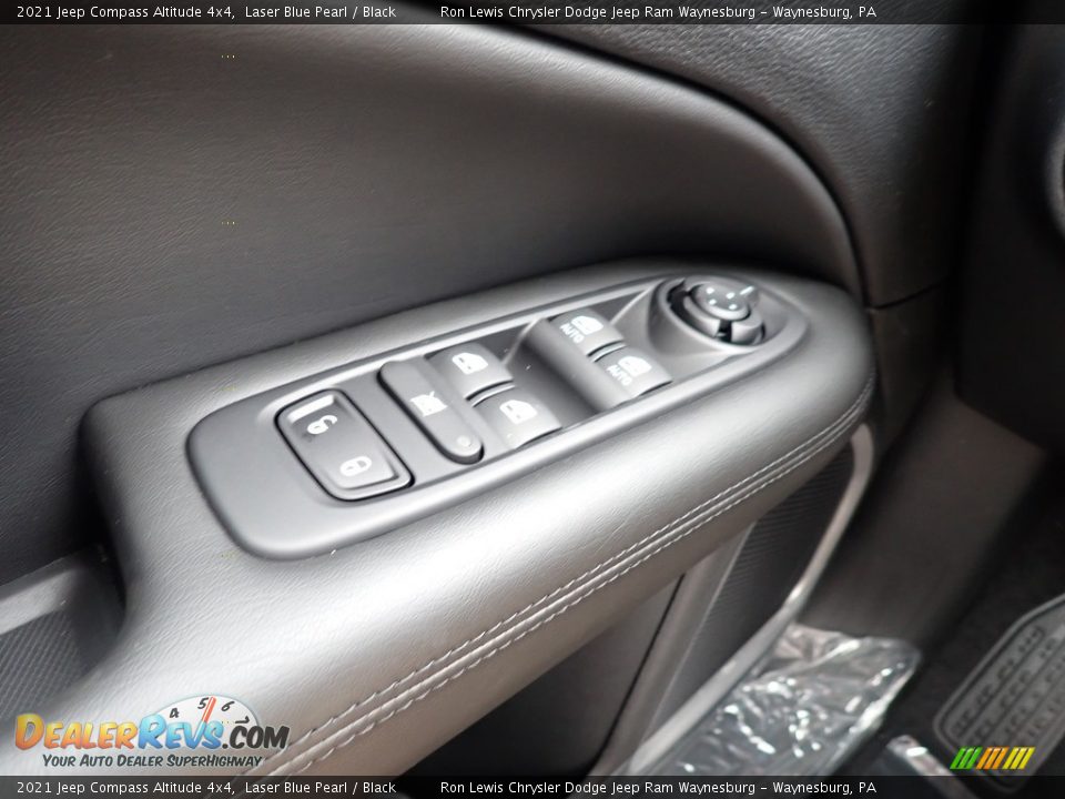 2021 Jeep Compass Altitude 4x4 Laser Blue Pearl / Black Photo #19