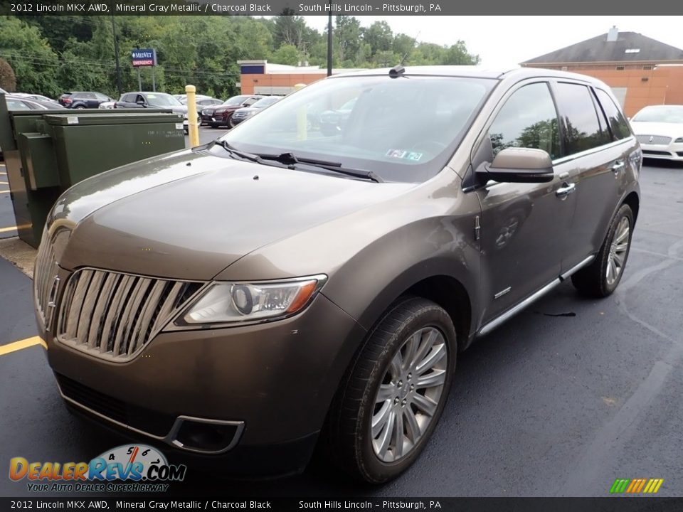 2012 Lincoln MKX AWD Mineral Gray Metallic / Charcoal Black Photo #1