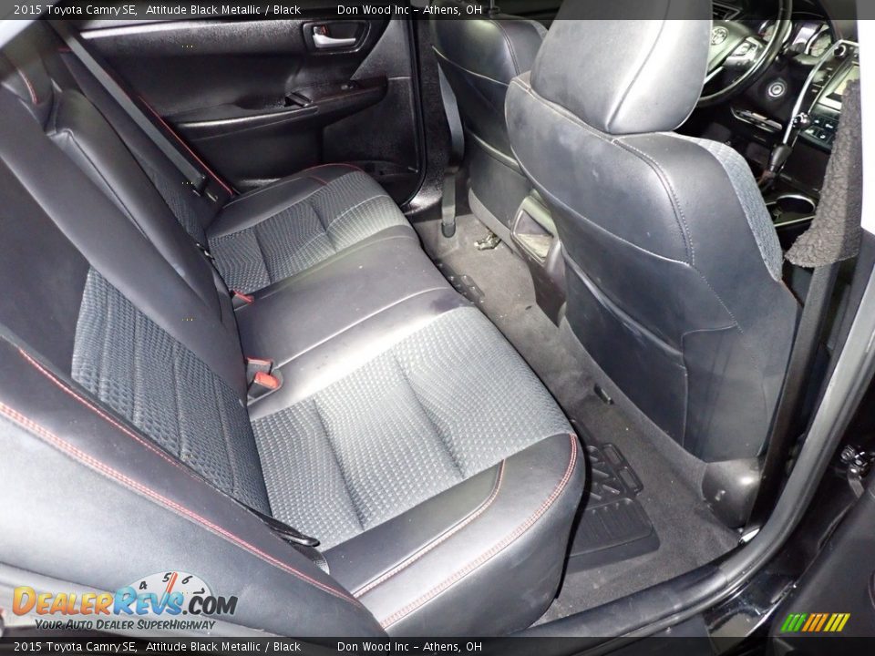 2015 Toyota Camry SE Attitude Black Metallic / Black Photo #23