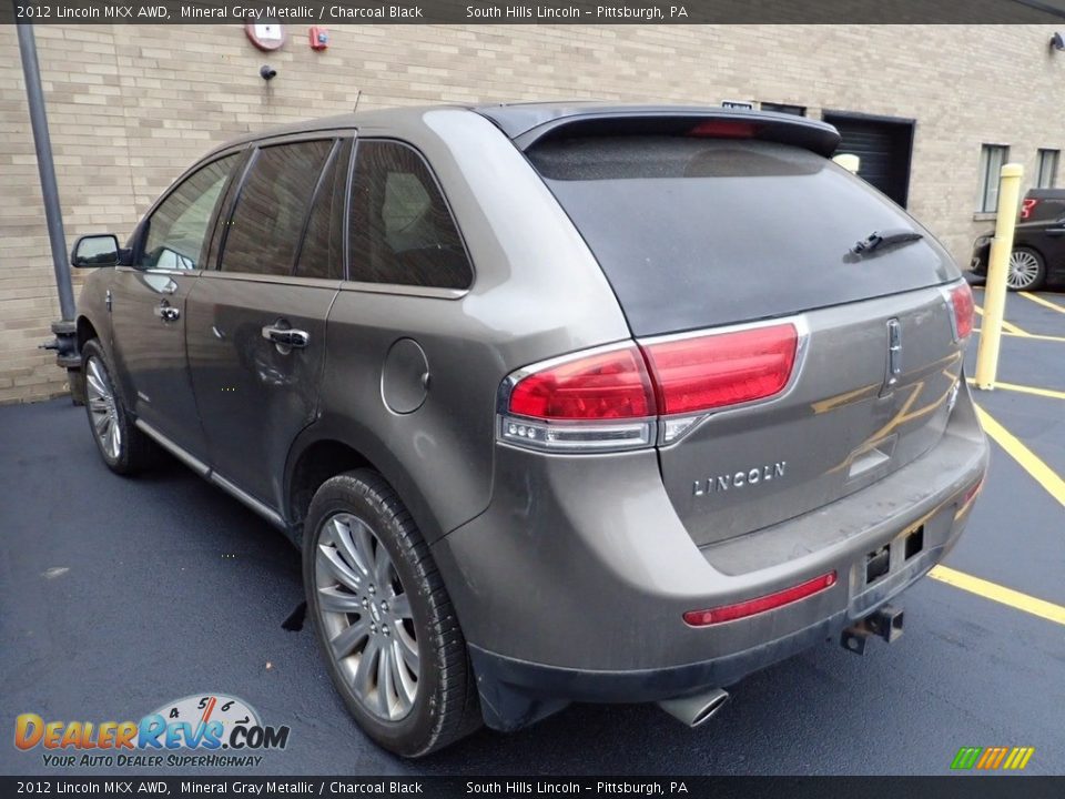 2012 Lincoln MKX AWD Mineral Gray Metallic / Charcoal Black Photo #2