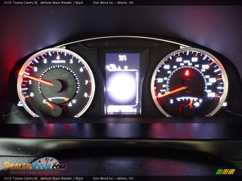 2015 Toyota Camry SE Attitude Black Metallic / Black Photo #27