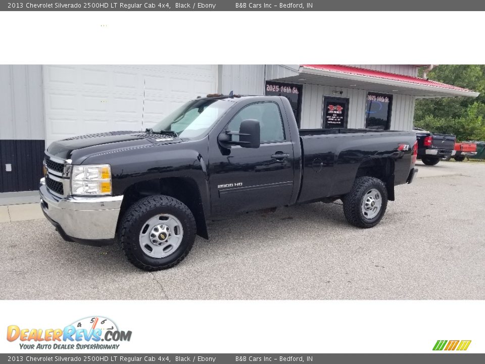 2013 Chevrolet Silverado 2500HD LT Regular Cab 4x4 Black / Ebony Photo #1