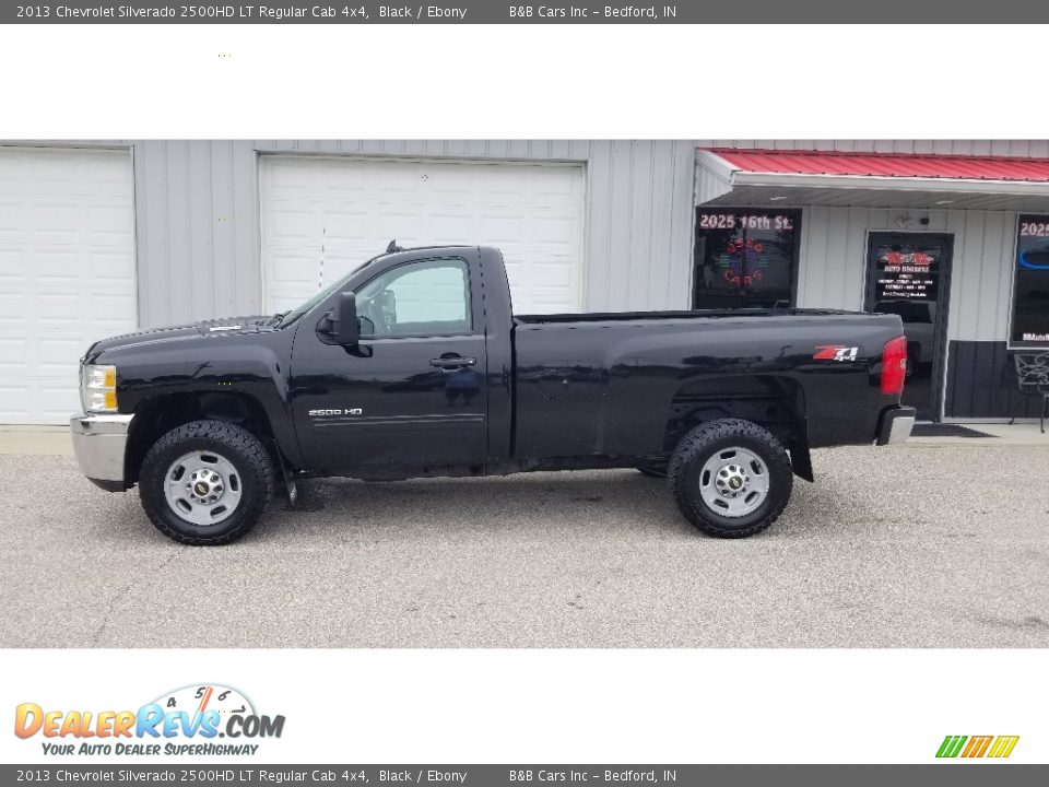 2013 Chevrolet Silverado 2500HD LT Regular Cab 4x4 Black / Ebony Photo #2