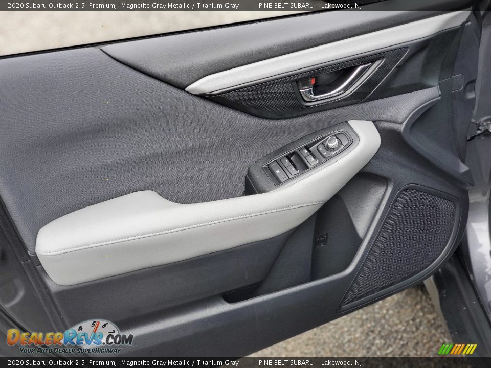 2020 Subaru Outback 2.5i Premium Magnetite Gray Metallic / Titanium Gray Photo #12