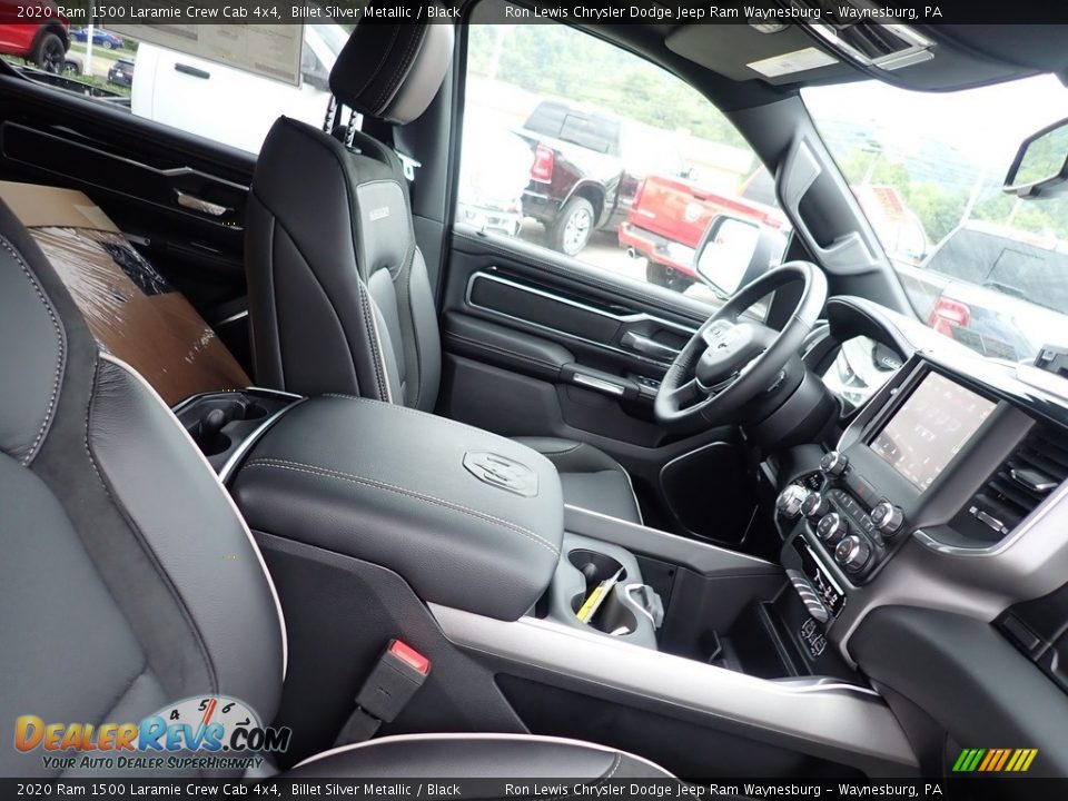 2020 Ram 1500 Laramie Crew Cab 4x4 Billet Silver Metallic / Black Photo #10