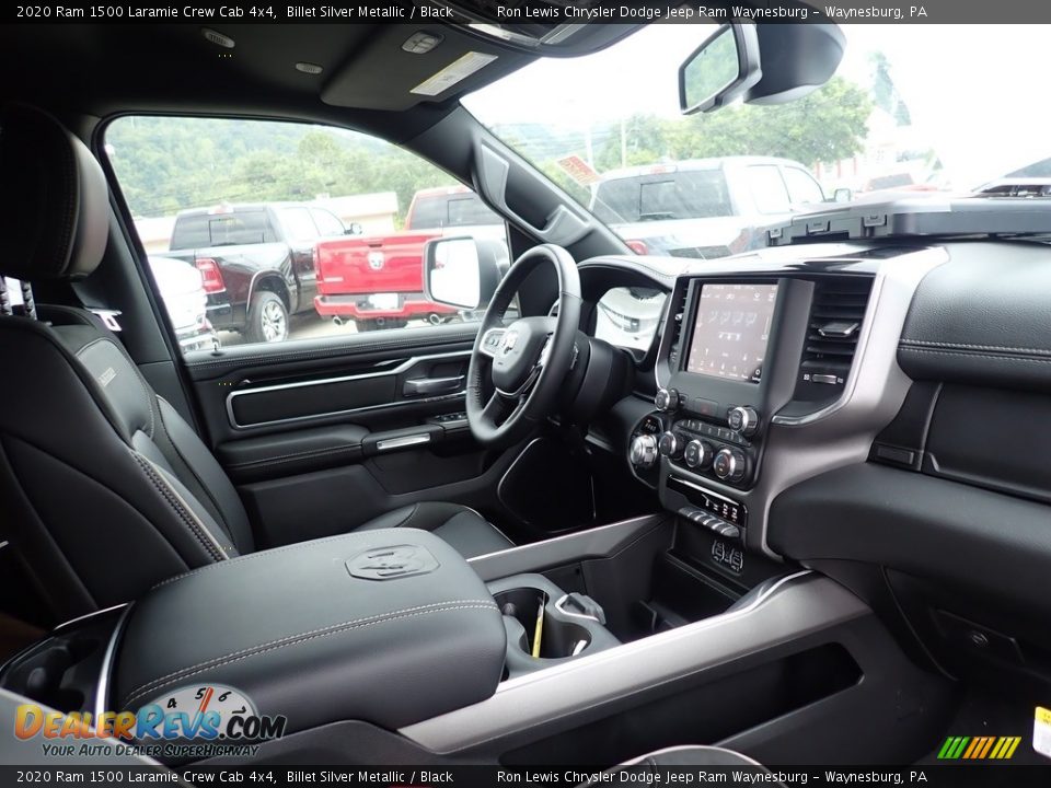 2020 Ram 1500 Laramie Crew Cab 4x4 Billet Silver Metallic / Black Photo #11