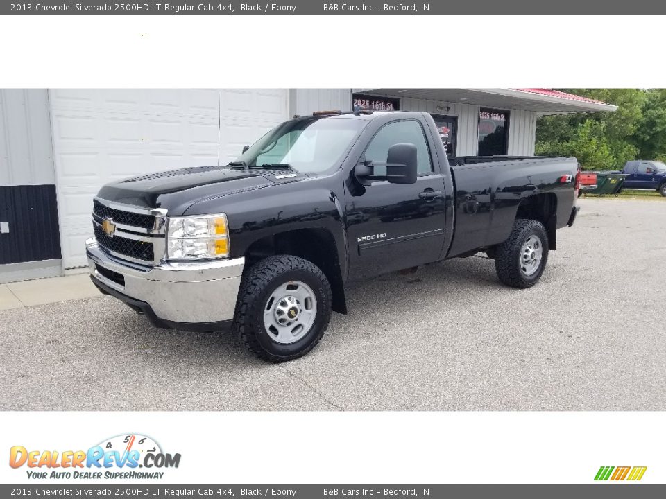 Black 2013 Chevrolet Silverado 2500HD LT Regular Cab 4x4 Photo #9