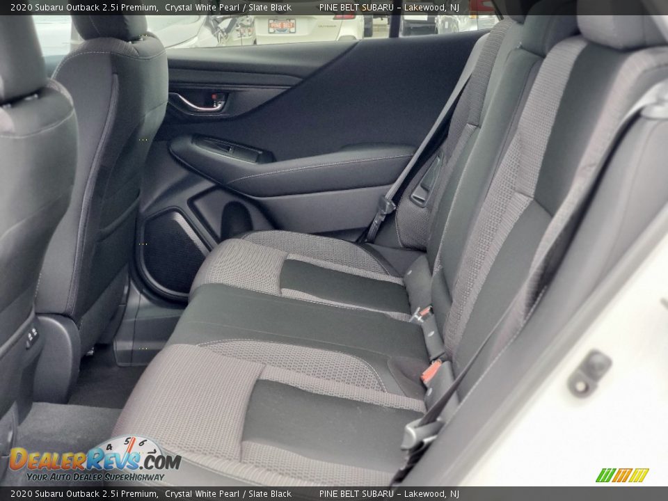 2020 Subaru Outback 2.5i Premium Crystal White Pearl / Slate Black Photo #9