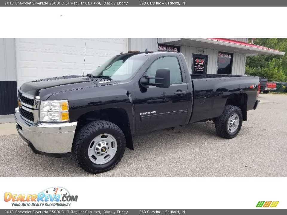 Black 2013 Chevrolet Silverado 2500HD LT Regular Cab 4x4 Photo #22