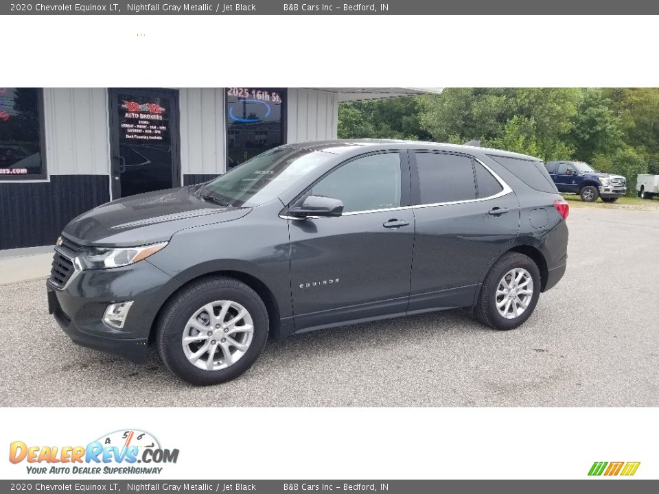 2020 Chevrolet Equinox LT Nightfall Gray Metallic / Jet Black Photo #1