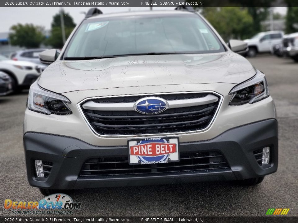 2020 Subaru Outback 2.5i Premium Tungsten Metallic / Warm Ivory Photo #3