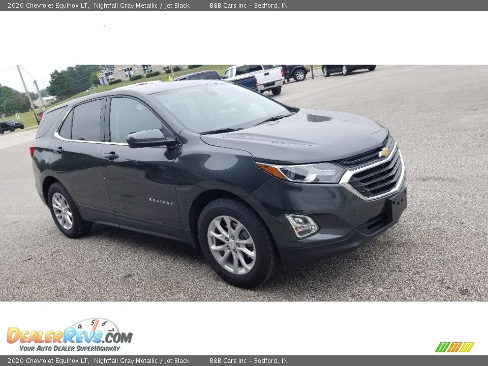 2020 Chevrolet Equinox LT Nightfall Gray Metallic / Jet Black Photo #7