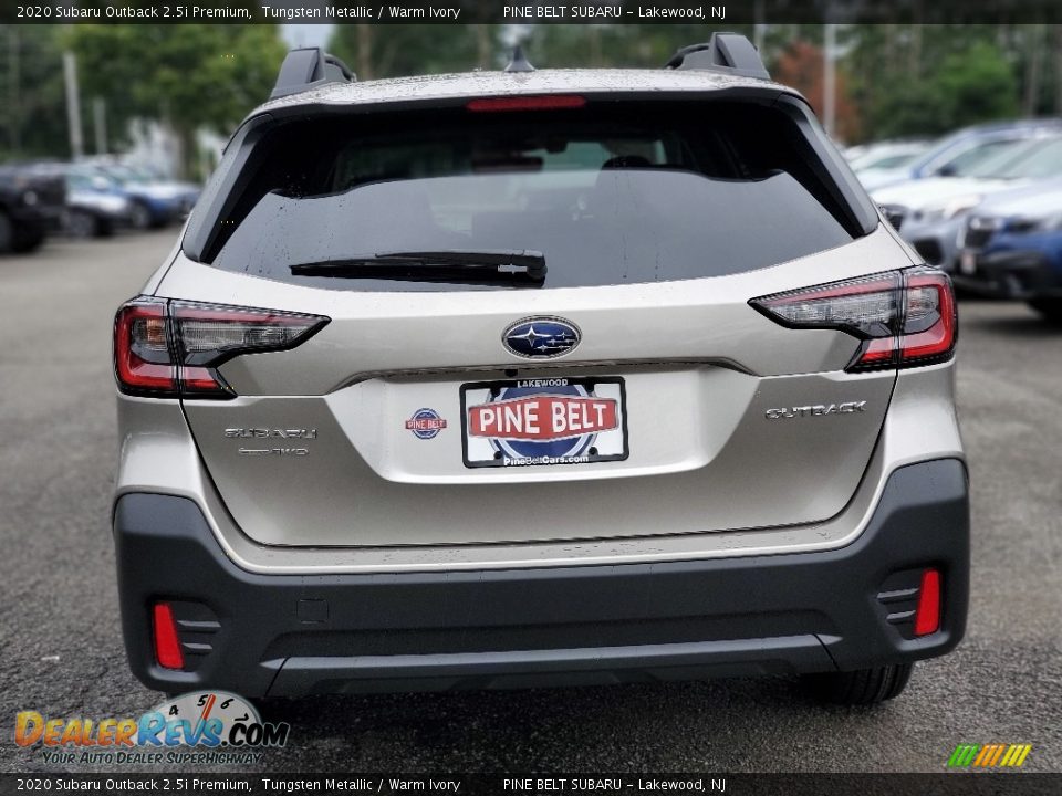 2020 Subaru Outback 2.5i Premium Tungsten Metallic / Warm Ivory Photo #7
