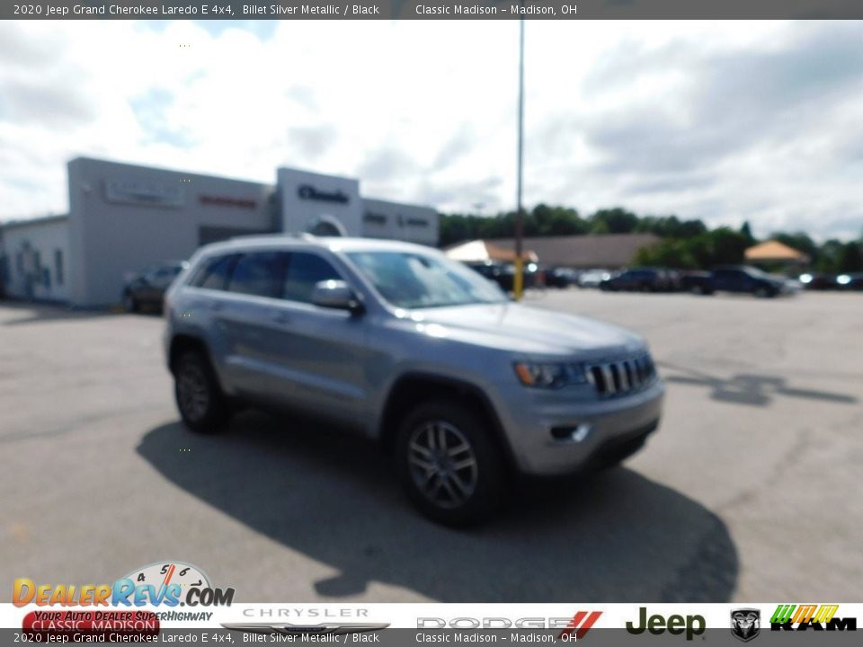2020 Jeep Grand Cherokee Laredo E 4x4 Billet Silver Metallic / Black Photo #1