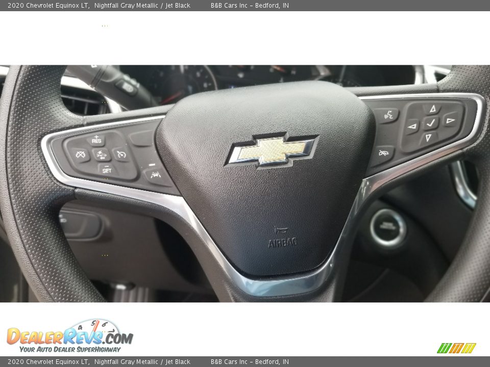 2020 Chevrolet Equinox LT Nightfall Gray Metallic / Jet Black Photo #19