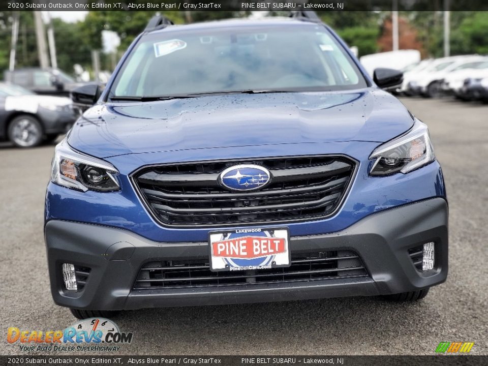 2020 Subaru Outback Onyx Edition XT Abyss Blue Pearl / Gray StarTex Photo #3