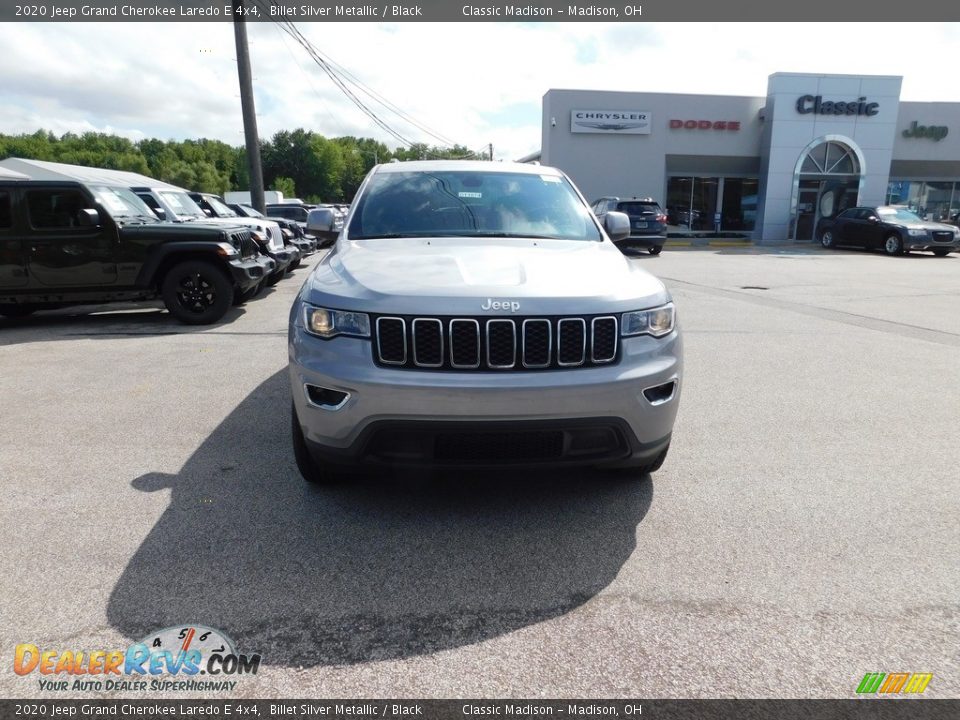 2020 Jeep Grand Cherokee Laredo E 4x4 Billet Silver Metallic / Black Photo #2