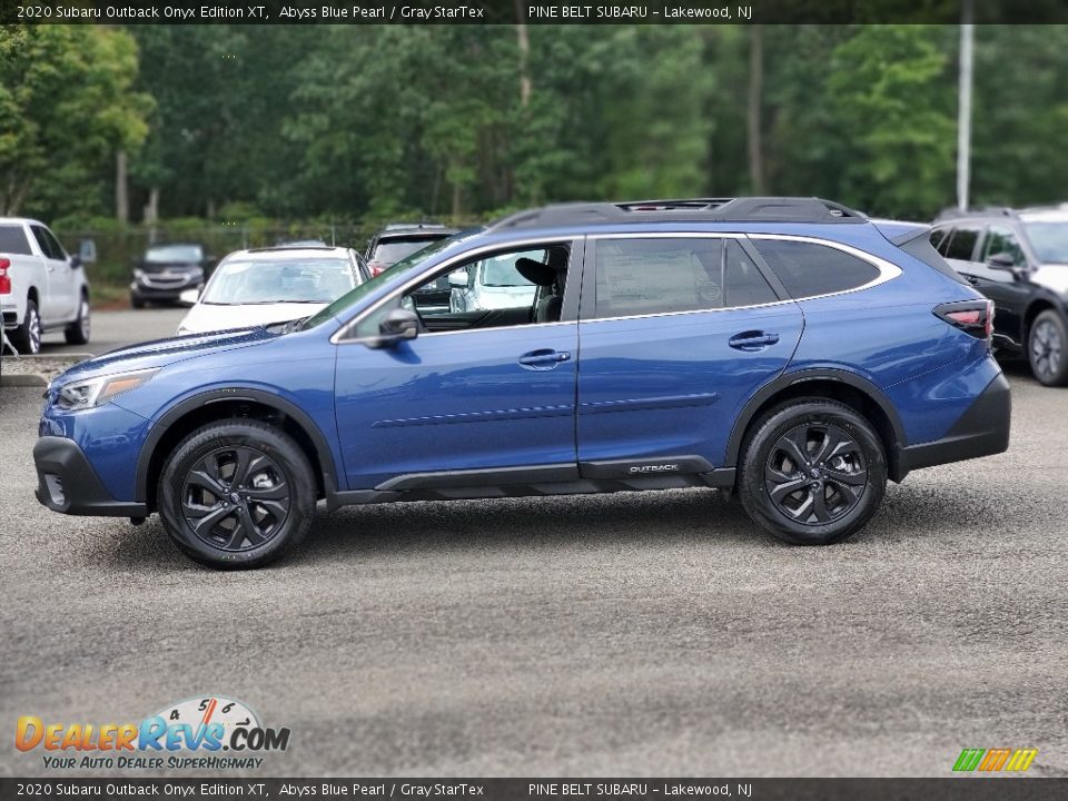 Abyss Blue Pearl 2020 Subaru Outback Onyx Edition XT Photo #4