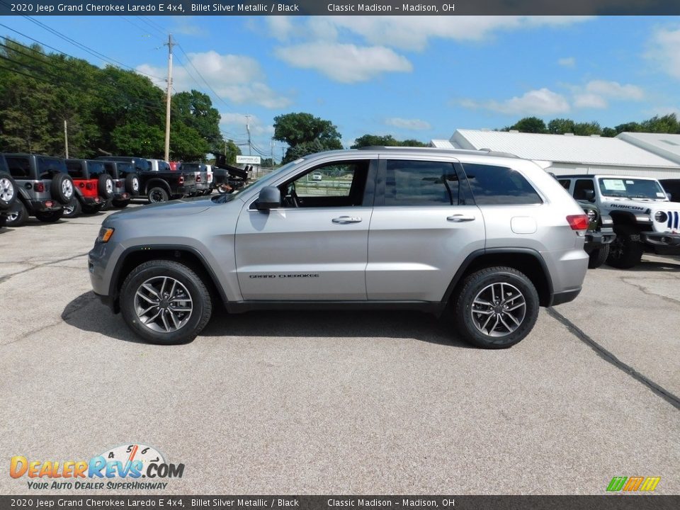 2020 Jeep Grand Cherokee Laredo E 4x4 Billet Silver Metallic / Black Photo #3