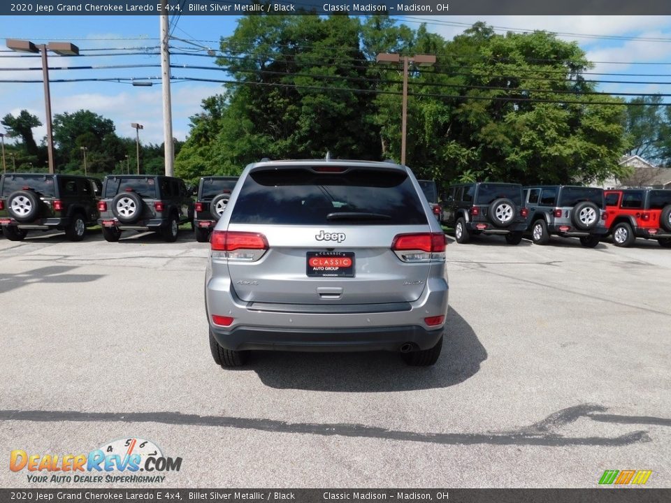 2020 Jeep Grand Cherokee Laredo E 4x4 Billet Silver Metallic / Black Photo #4