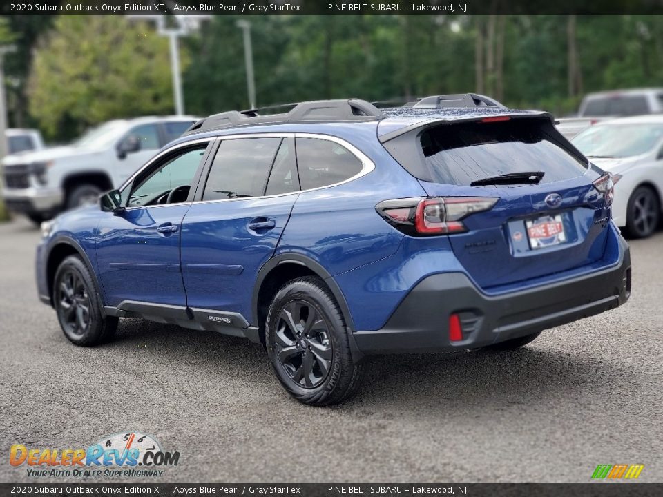 2020 Subaru Outback Onyx Edition XT Abyss Blue Pearl / Gray StarTex Photo #6