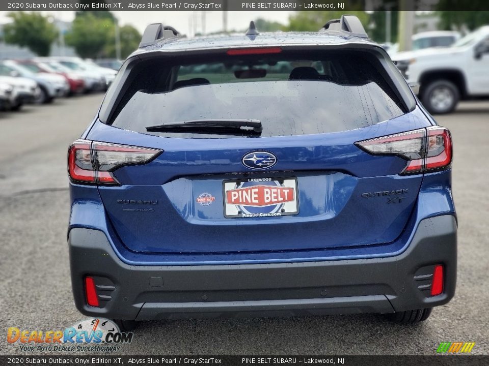 2020 Subaru Outback Onyx Edition XT Abyss Blue Pearl / Gray StarTex Photo #7