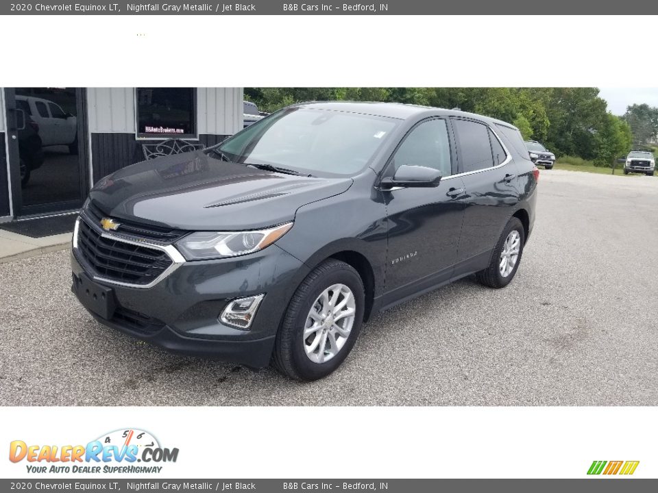 2020 Chevrolet Equinox LT Nightfall Gray Metallic / Jet Black Photo #27