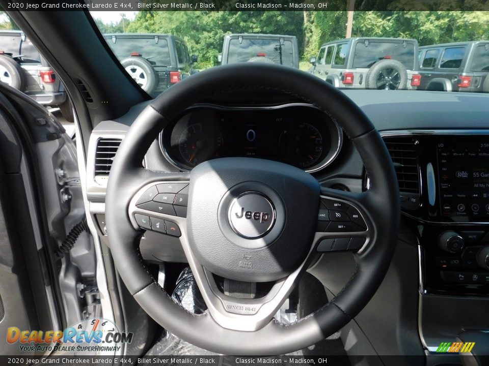 2020 Jeep Grand Cherokee Laredo E 4x4 Billet Silver Metallic / Black Photo #10