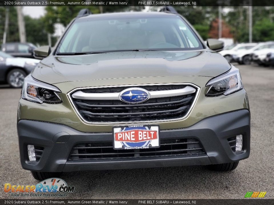 2020 Subaru Outback 2.5i Premium Autumn Green Metallic / Warm Ivory Photo #3