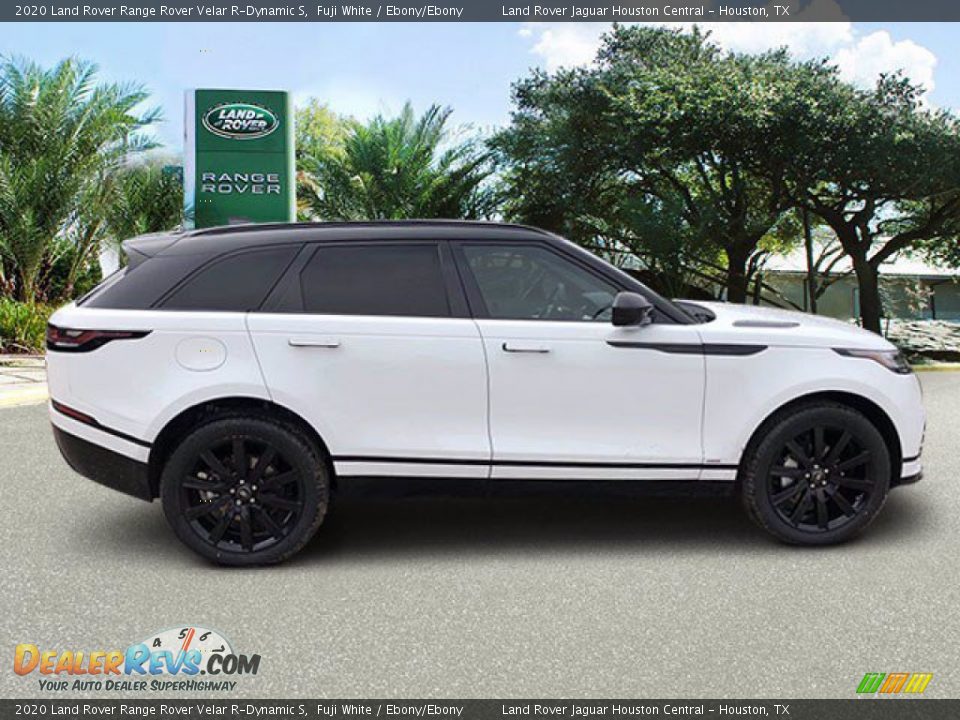 2020 Land Rover Range Rover Velar R-Dynamic S Fuji White / Ebony/Ebony Photo #8