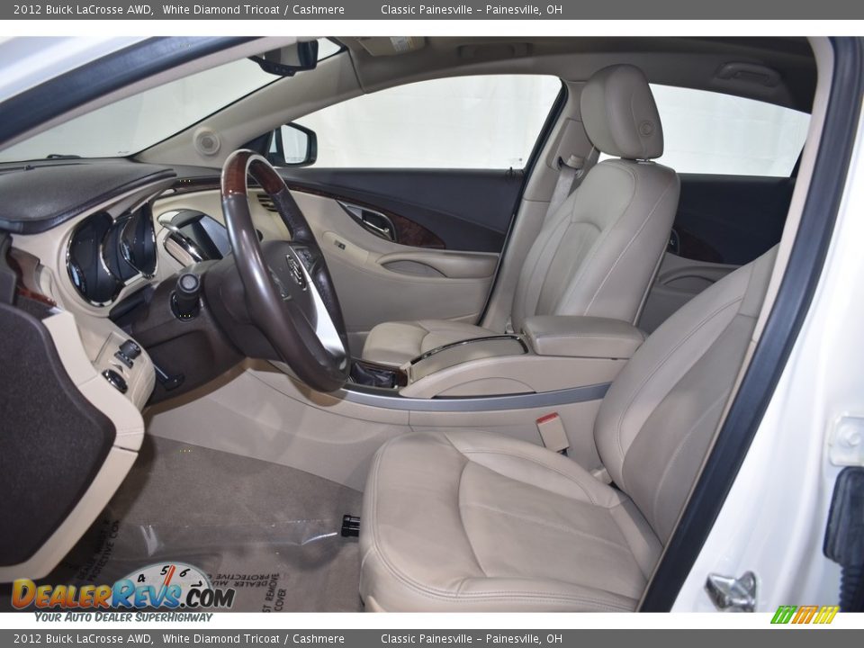 Front Seat of 2012 Buick LaCrosse AWD Photo #7