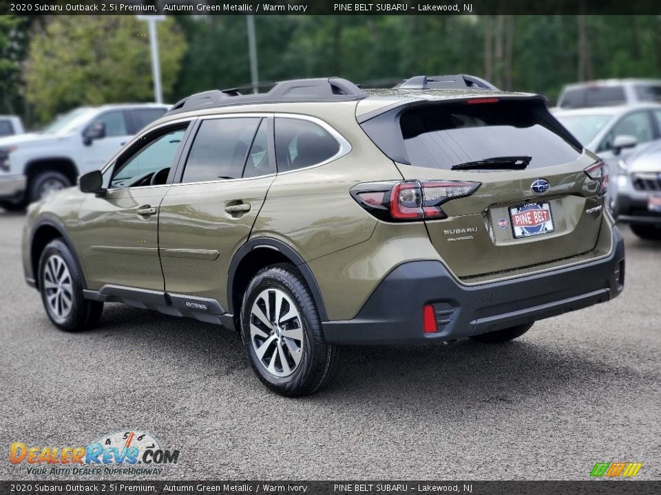 2020 Subaru Outback 2.5i Premium Autumn Green Metallic / Warm Ivory Photo #6
