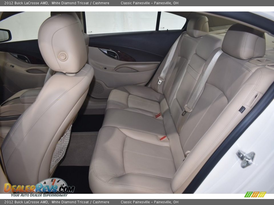 Rear Seat of 2012 Buick LaCrosse AWD Photo #8