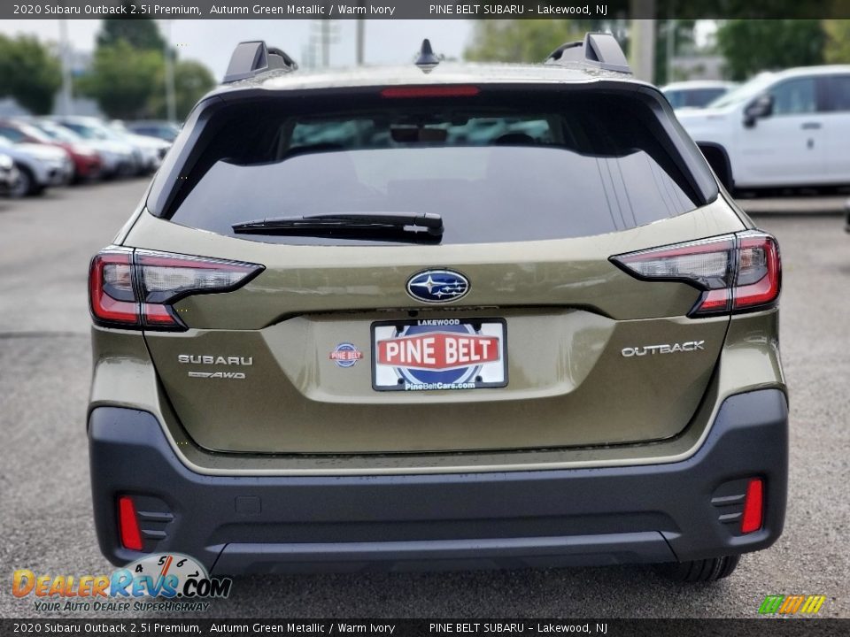 2020 Subaru Outback 2.5i Premium Autumn Green Metallic / Warm Ivory Photo #7