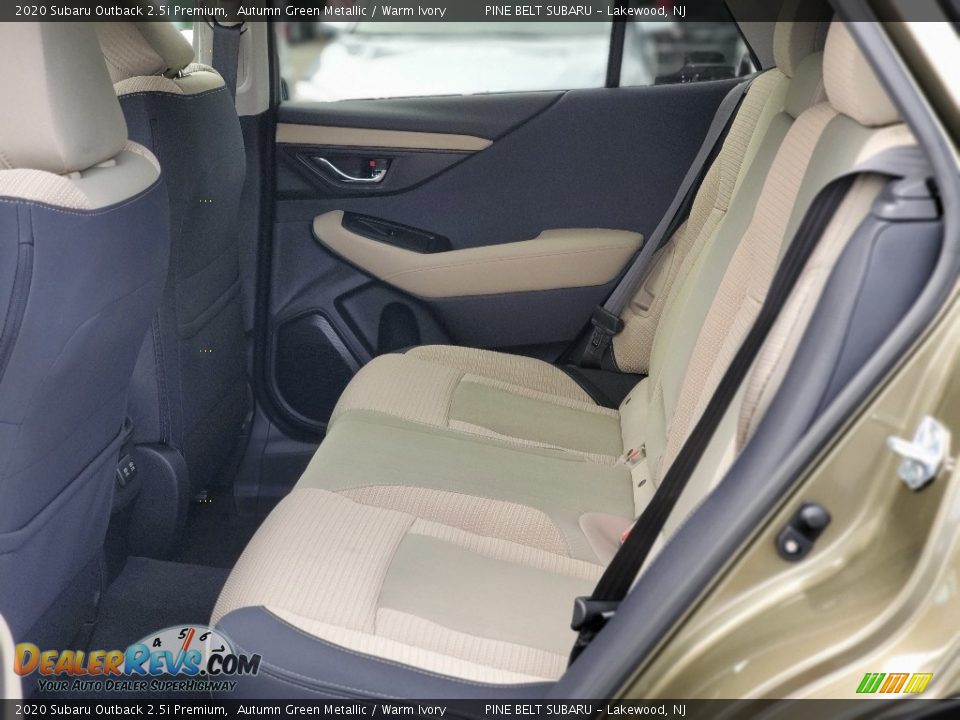 Rear Seat of 2020 Subaru Outback 2.5i Premium Photo #9