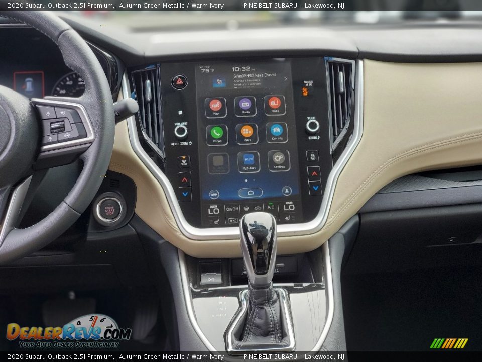 2020 Subaru Outback 2.5i Premium Autumn Green Metallic / Warm Ivory Photo #10