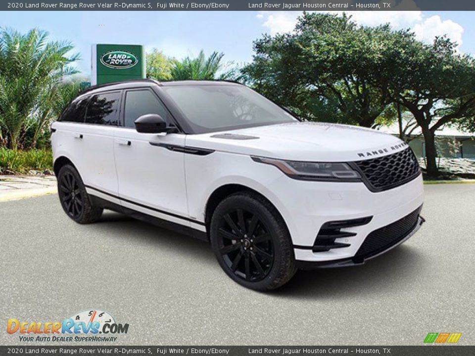 2020 Land Rover Range Rover Velar R-Dynamic S Fuji White / Ebony/Ebony Photo #14