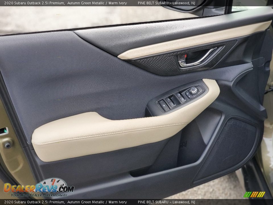 2020 Subaru Outback 2.5i Premium Autumn Green Metallic / Warm Ivory Photo #13