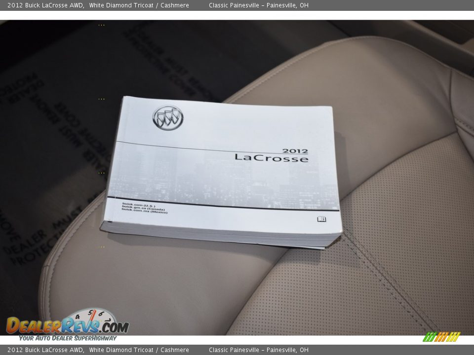 Books/Manuals of 2012 Buick LaCrosse AWD Photo #17